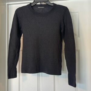 Claudia Nichole Superwash Merino Wool Cashmere Blend Charcoal Gray Size XS